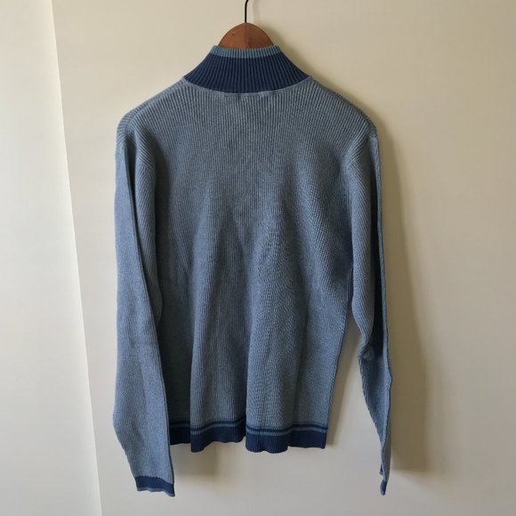 GAP Men 1/4 Zip Cotton Pullover Sweater Size L - Picture 3 of 13